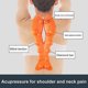 thumbnail image 5 of Masajeador lumbar quiropráctico Almohada cervical Relajante ergonómico para cuello y hombros Therapoint Trapezius YGWL, 5 of 5