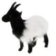 thumbnail image 1 of Mini simulación de cabra oveja animal muñecos de peluche niños juguete árbol decoración Blanco negro, 1 of 9