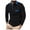 Black, variant on FhsagQ Men's Shirts Men's Shirts Tops Super Fit Men'S Long Sleeve Patchwork Lapel T Shirt Casual Holiday Shirts Tops Men's Shirts Trunks Men's Shirts Xl Comfortsoft Black XXL