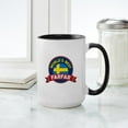 thumbnail image 4 of CafePress - World's Best Large Mug - 15 oz Ceramic Large White Novelty Mug, 4 of 4