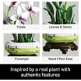 thumbnail image 3 of BrixVibe Orchid Flowers Building Blocks Set Compatible with Lego Botanicals Plants for Adults 277pcs, 3 of 5