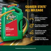 Quaker State All Mileage 10W-40 Motor Oil, 1 Quart