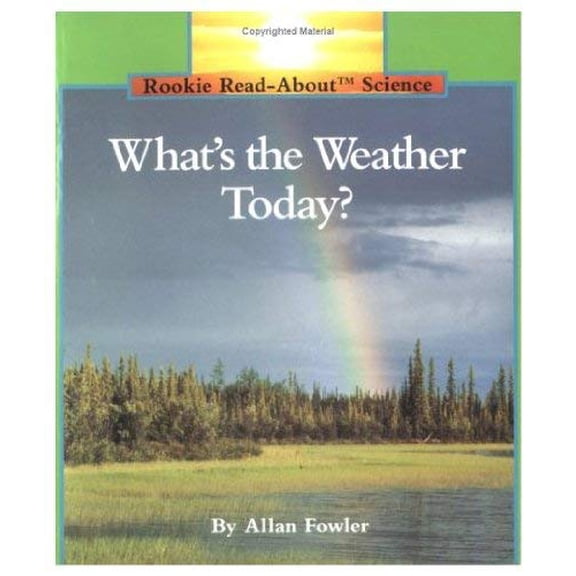 Pre-Owned What's the Weather Today? (Rookie-Read-About Big Books) Paperback