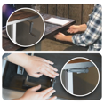 thumbnail image 4 of AnthroDesk Adjustable Manual Crank Desk (White Frame), 4 of 7