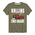 thumbnail image 3 of Hot Wheels - Rolling Into 2nd Grade - Youth Short Sleeve Graphic T-Shirt, 3 of 5