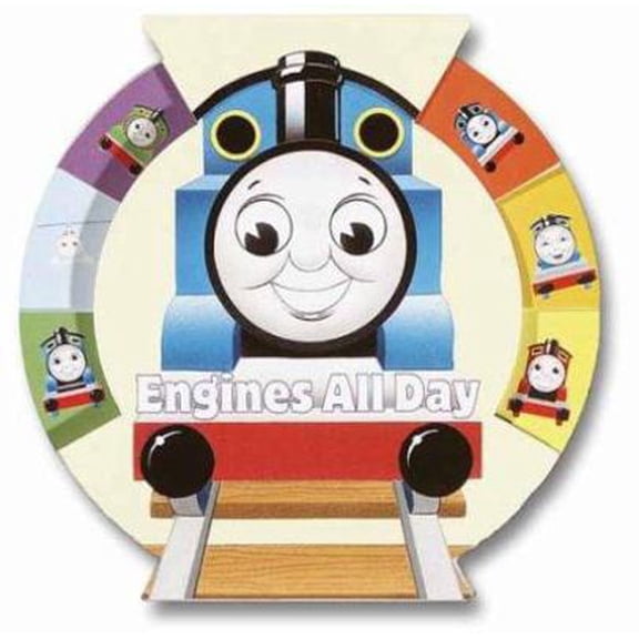 Pre-Owned My First Thomas: Engines All Day (Hardcover) by Wilbert Vere Awdry