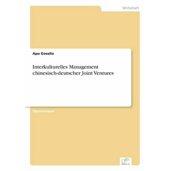 Interkulturelles Management chinesisch-deutscher Joint Ventures, (Paperback)
