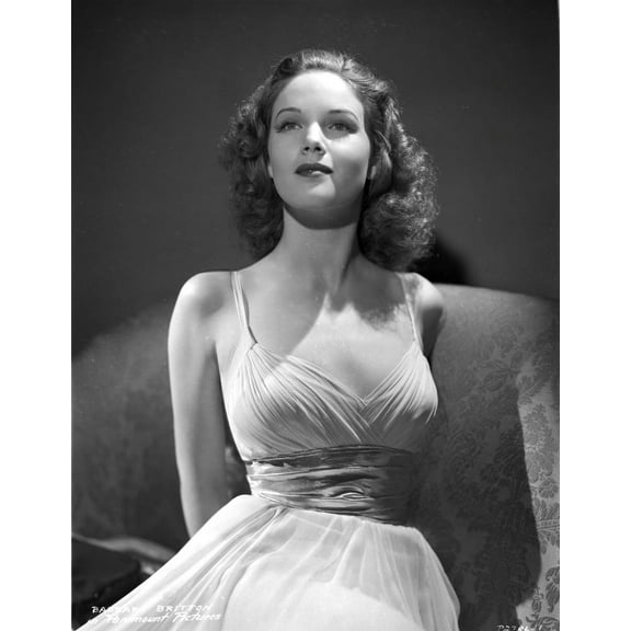 A Portrait Of Barbara Britton Photo Print (8 x 10)