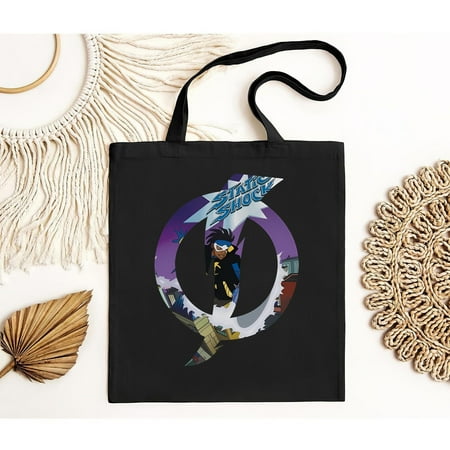 vintage Static Shock Classic Tote Bag-TH6629