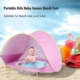 thumbnail image 1 of Impermeable portátil niños bebé juego playa tienda construir piscinas al aire libre, 1 of 8