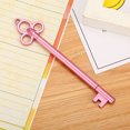 thumbnail image 4 of 5Pcs Creative Retro Key Shape Gel Pen Student Writing Stationery Office Supplies, 4 of 7