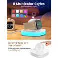 thumbnail image 2 of Soporte de carga magnético para Apple Watch Amasuki Ultra 2, color blanco, 2 of 8