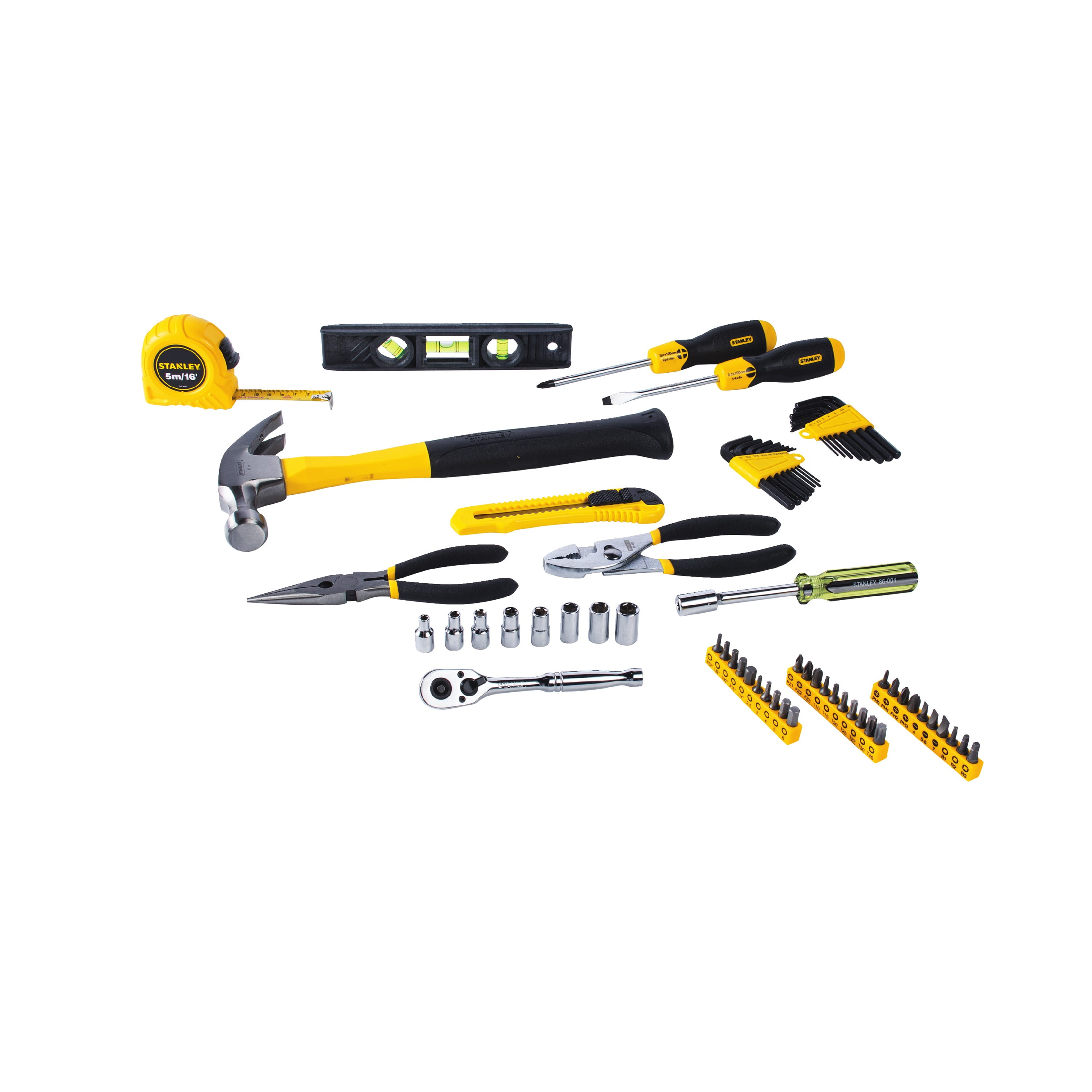 All-Purpose Household Mini Tool Kit with Basic Tools 65-Piece