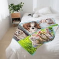 thumbnail image 4 of Personalised Photo Blanket Throw,Customized Blankets with Photo Text Collage, Custom Flannel Blankets for Child and Adults Mother's Day Birthday Wedding Gift Fits Couch Sofa Bedroom 125x100cm, 4 of 6