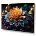 thumbnail image 2 of Designart "Vibrant Mandala Art in Hindu Culture" Spiritual Canvas Print, 2 of 5