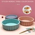 thumbnail image 4 of Cheers US Silicone Cake Pan - Silicone Molds for Baking Round Cake Molds, Nonstick & Quick Release Baking Pans for Vegetable Pancakes Pizza Taco Cheese Cakes, 4 of 7
