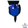 thumbnail image 5 of Barkertime Purple Polka Dot on Blue Dog Diaper, 5 of 6