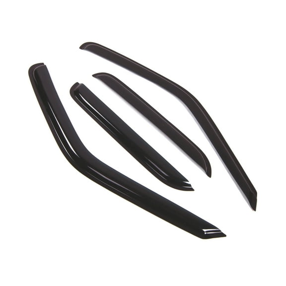 TuningPros Outside Mount Window Visor Deflector Smoke Tinted 4 Pcs Set For 1990-1995 Toyota 4Runner
