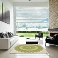 thumbnail image 7 of Ahgly Company Machine Washable Indoor Square Transitional Brown Gold Area Rugs, 7' Square, 7 of 7