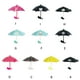 thumbnail image 3 of Mini paraguas decorativo para teléfono móvil, bonito soporte para parasol con ventosa, Cenicienta, 3 of 5