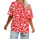 thumbnail image 2 of TaTaai Women Plus Size Solid Round Neck Short Sleeve Tee Spring Summer Casual Basic T Shirts Soft Lightweight Comfy Plus Size Tops for Daily Outfits XL-5XL Gift, 2 of 6