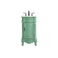 thumbnail image 5 of Elegant Lighting Vf10119 Danville 19" Free Standing Single Basin Vanity Set - Beige, 5 of 7