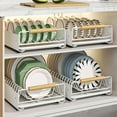 thumbnail image 6 of Pull Out Cabinet Organizer Slide Out Shelves With Adhesive Nano Sliding Cabinet Drawers Slide Out Shelves For Kitchen Pantry Shelves Bathroom Home Cabinet, 6 of 9