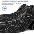 thumbnail image 6 of Mouse Pad Gaming Mousepad 31.5 x 11.8in Large Mouse Pad for Keyboard and Mouse with Anti-Slip Rubber Base, Keyboard Pad XL Mouse Mat for Home and Office（Black with White Topographic Line）, 6 of 8