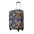 thumbnail image 2 of Uemuo Colored Glass1 Printed Washable Luggage Cover - Fashion Suitcase Protector Fits 18-32 Inch Luggage -X-Large, 2 of 9