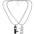 thumbnail image 3 of HEMOTON 1 Pair Bar Necklaces for Women as Valentine Gift with Adjustable Length, 3 of 8