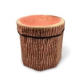 thumbnail image 1 of CHEFAN Taburete de almacenamiento de frutas, taburete otomano con tocón de árbol, linda caja de almacenamiento plegable para juguetes, asiento de almacenamiento plegable, taburete organizador de tocon, 1 of 1