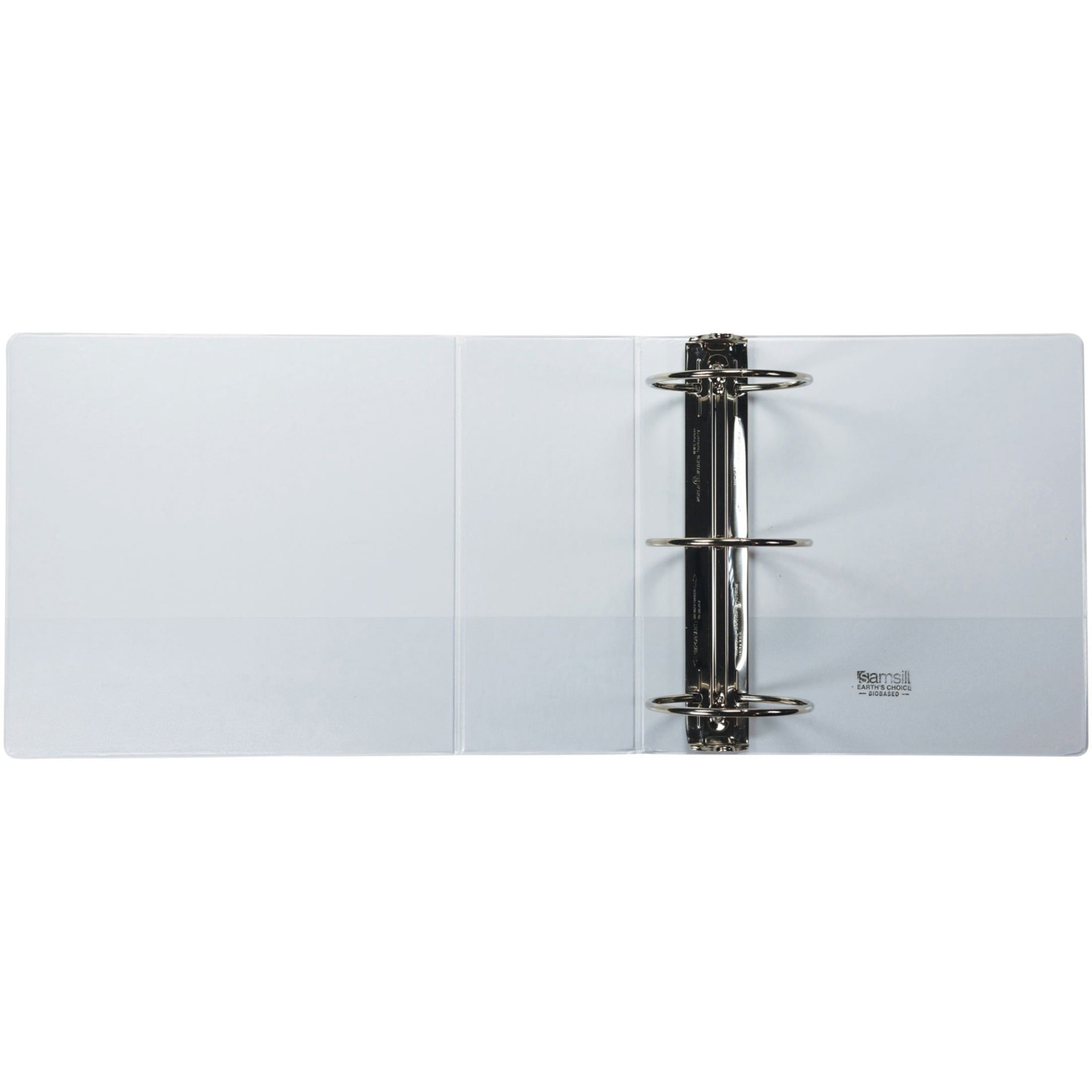 Samsill Earth's Choice 5" 3-Ring View Binders White (18907)