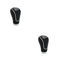 thumbnail image 2 of Scienceny Perilla duradera y de moda para accesorios automotrices palanca de velocidad de mango de cabeza de engranaje SK-Mazda18 negro 5th SK-Mazda18 Negro 5to 2piezas, 2 of 6