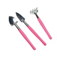 thumbnail image 2 of RuiJiao Clearance Mini Gardening Tools, 3pcs Portable Garden Hand Tools Set, Miniature Gardening Shovel for Seedlings, Bonsai, Succulents, Herbs, Terrariums and Planting, 2 of 7