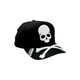 thumbnail image 1 of Vago Gorra Negra Bones Estilo Urbano con Calavera en Relieve y Gamuza, 1 of 5