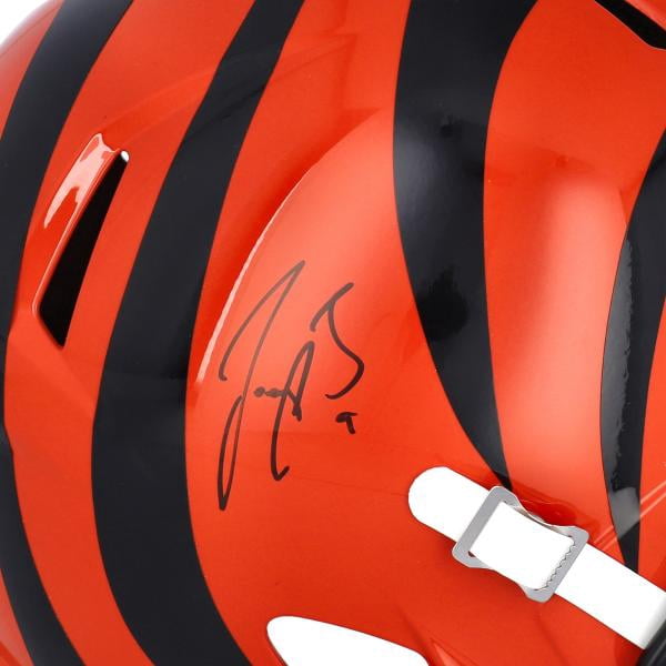 Joe Burrow Cincinnati Bengals Autographed Riddell Speed Replica Helmet - Fanatics Authentic Certified