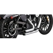 Vance & Hines Chrome Shortshots Staggered Exhaust System (17329)