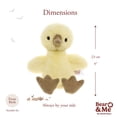 thumbnail image 5 of Waddle Duckling (Buttercup Yellow) - Bear & Me by Charlie Bears Plush, 5 of 6