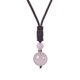 thumbnail image 1 of Collar de ojo de tigre de 16 mm con colgante de obsidiana natural y amatista adecuado para hombres y mujeres, 1 of 6