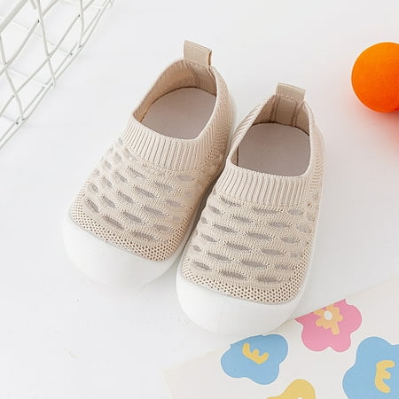 

Baby toddler shoes soft bottom fly woven mesh breathable baby shoes spring and autumn cloth shoes non-slip 6 months -3 years old children‘s shoes