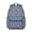 Blue-20, variant on Rustic Deer Print Student School Backpack for Student Hunting Forest Buck Head Woodland Animal Pattern Vintage Art Aesthetic Bookbag
