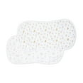 thumbnail image 4 of Lulujo - 2-pack Burp Cloths - Kitty+Flower, 4 of 5