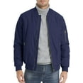 thumbnail image 3 of TACVASEN Mens Jackets Zip Pockets Bomber Sportswear Fall Thicken Coat Navy m, 3 of 7