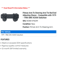 thumbnail image 2 of Pitman Arm To Steering Arm Tie Rod End Adjusting Sleeve - Compatible with 1979 - 1986 GMC K2500 Suburban 1980 1981 1982 1983 1984 1985, 2 of 2