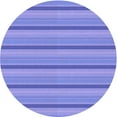 thumbnail image 1 of Ahgly Company Machine Washable Indoor Round Transitional Purple Mimosa Purple Area Rugs, 6' Round, 1 of 7