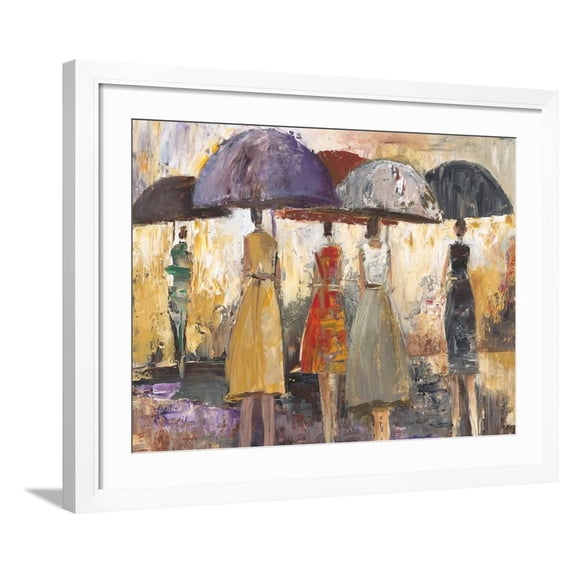 Spring Showers 2, Figurative Seasons Framed Art Print Wall Art by Marc Taylor Sold by Art.Com