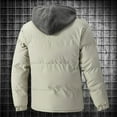 thumbnail image 4 of Dpytoraw Men's Autumn Winter Warm Cotton Padded Jacket Men's Winter Padded Jacket, 4 of 5