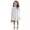 X1 White, variant on Ticikt Girls Long Sleeve Tiered Ruffle Shirt Dress, Button Down Collared Casual Party Outfit for Toddler/Little Kids,Color:White