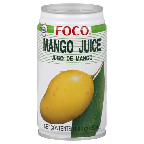 Pack of 24 Foco Mango Beverage 11.8 oz