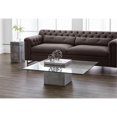 thumbnail image 2 of Sunpan Grange 39.5" Square Modern Glass Coffee Table in Gray, 2 of 5